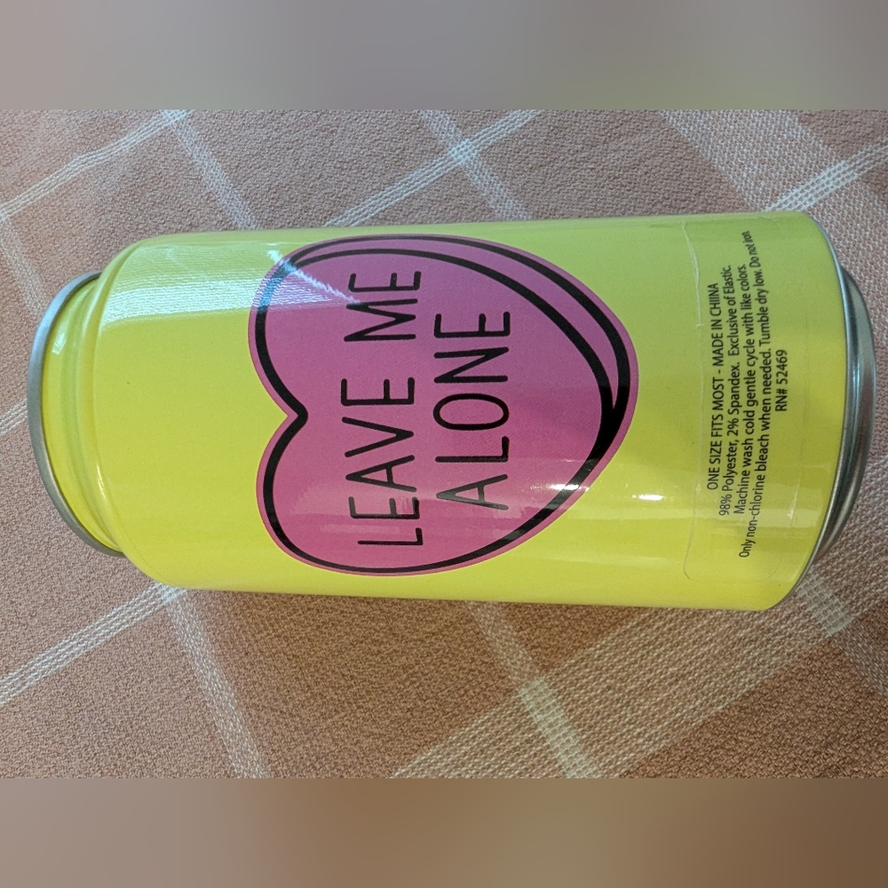 Leave Me Alone Yellow and Pink Can - Picture 4 of 4